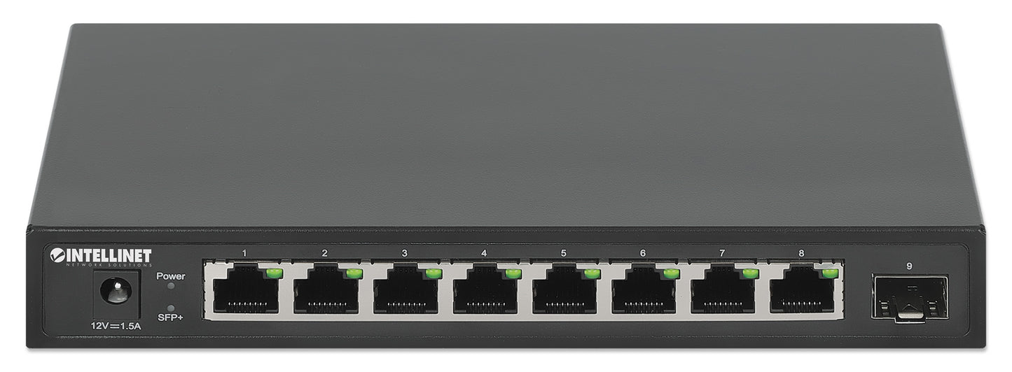 9-Port Switch with 8 x 2.5G Ethernet Ports and 1 SFP+ Uplink Image 4