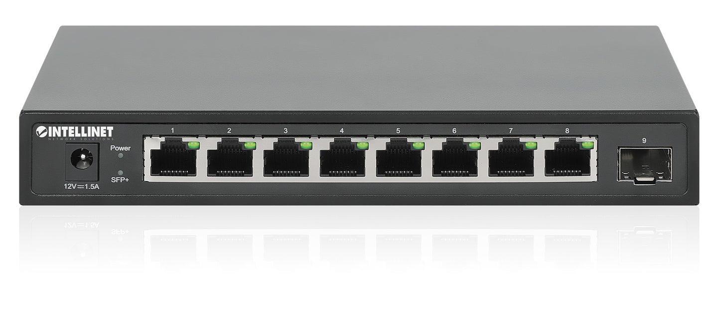 9-Port Switch with 8 x 2.5G Ethernet Ports and 1 SFP+ Uplink Image 6