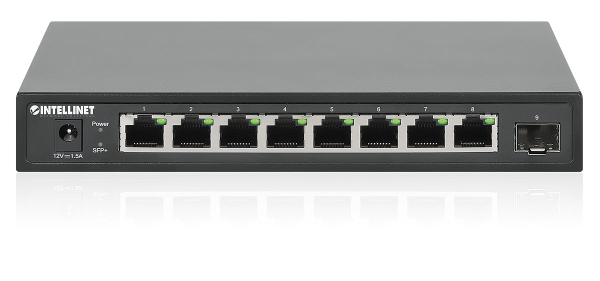 9-Port Switch with 8 x 2.5G Ethernet Ports and 1 SFP+ Uplink Image 6