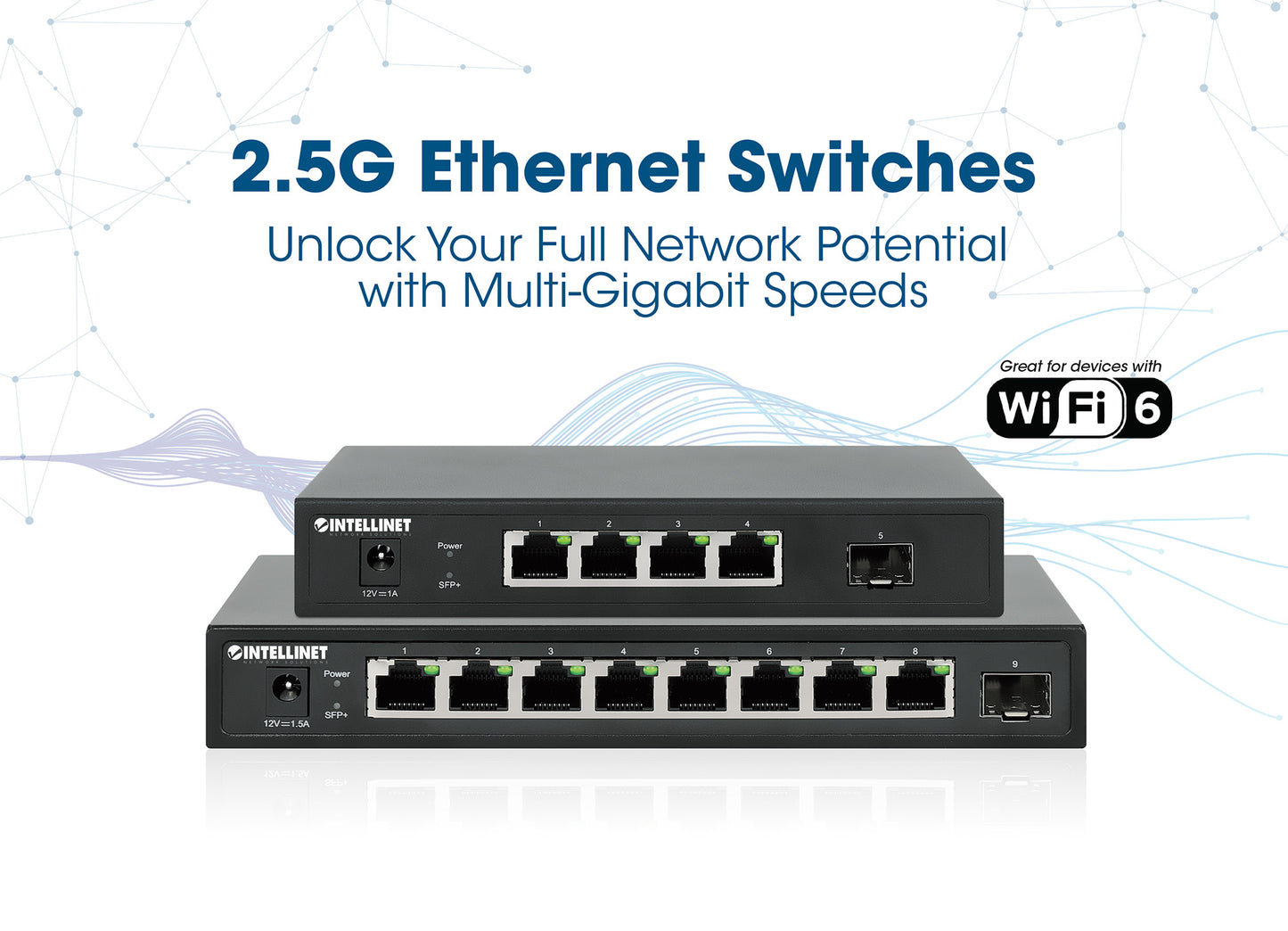 9-Port Switch with 8 x 2.5G Ethernet Ports and 1 SFP+ Uplink Image 10