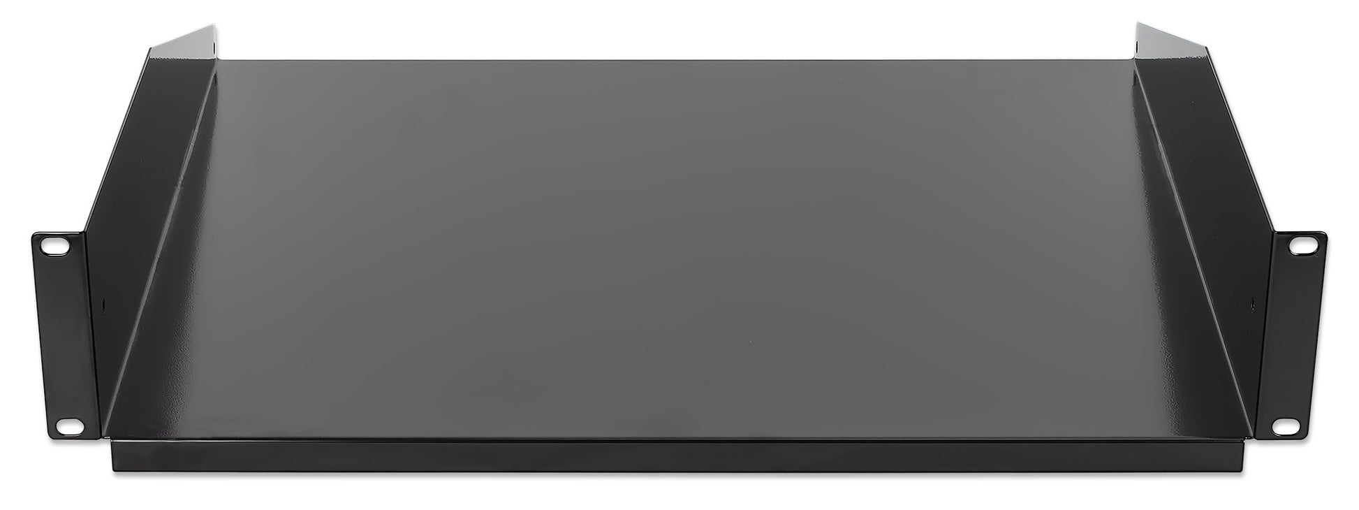 19" Cantilever Shelf, 2U, 400 mm (15.8 in.) Depth, Black Image 3