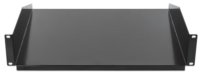19" Cantilever Shelf, 2U, 400 mm (15.8 in.) Depth, Black Image 3