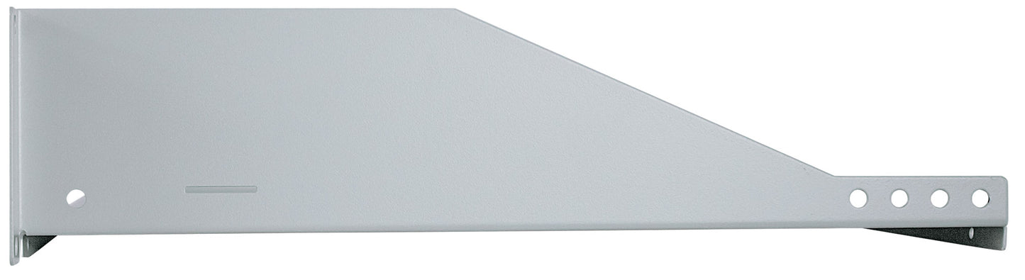 19" Cantilever Shelf, 2U, 350 mm (13.8 in.) Depth, Gray Image 5