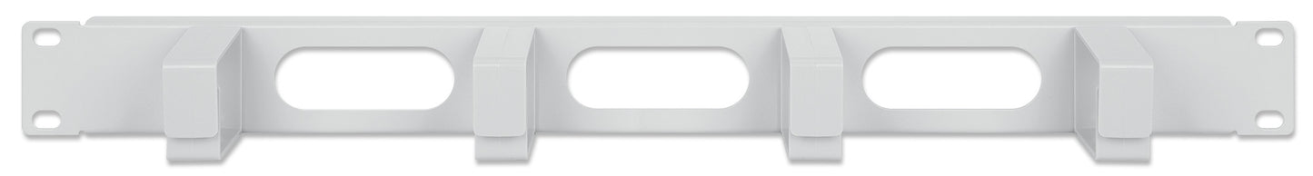 19" Cable Management Panel, 1U, Gray Image 3