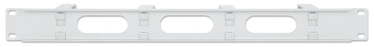 19" Cable Management Panel, 1U, Gray Image 4
