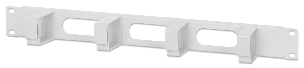19" Cable Management Panel, 1U, Gray Image 1