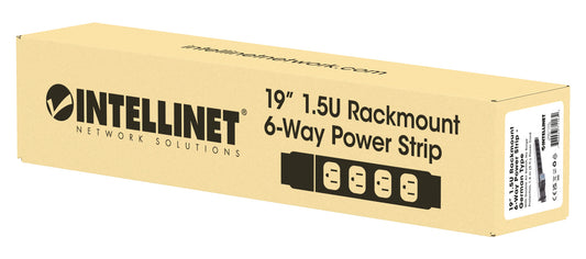 19" 1.5U Rackmount 6-Output Power Distribution Unit (PDU) Packaging Image 2
