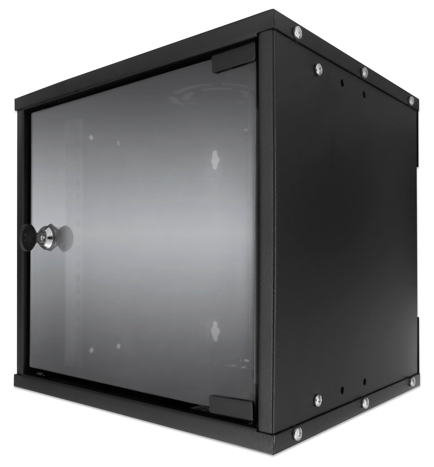 10" Wallmount Cabinet, 6U, 300 mm (11.8 in.) Depth, Black Image 1