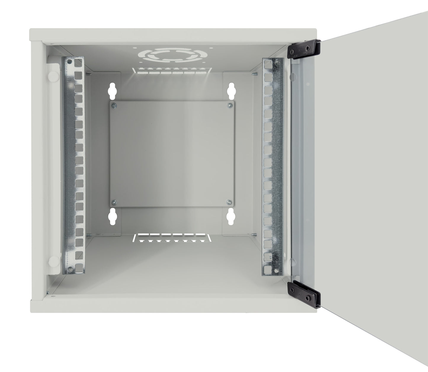 10" Wallmount Cabinet, 6U, 300 mm (11.8 in.) Depth, Gray Image 4