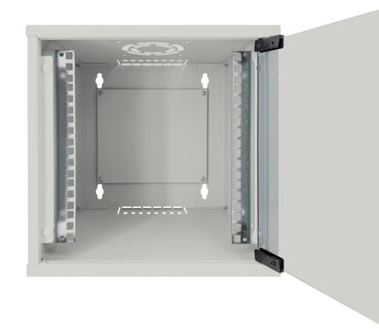 10" Wallmount Cabinet, 6U, 300 mm (11.8 in.) Depth, Gray Image 4