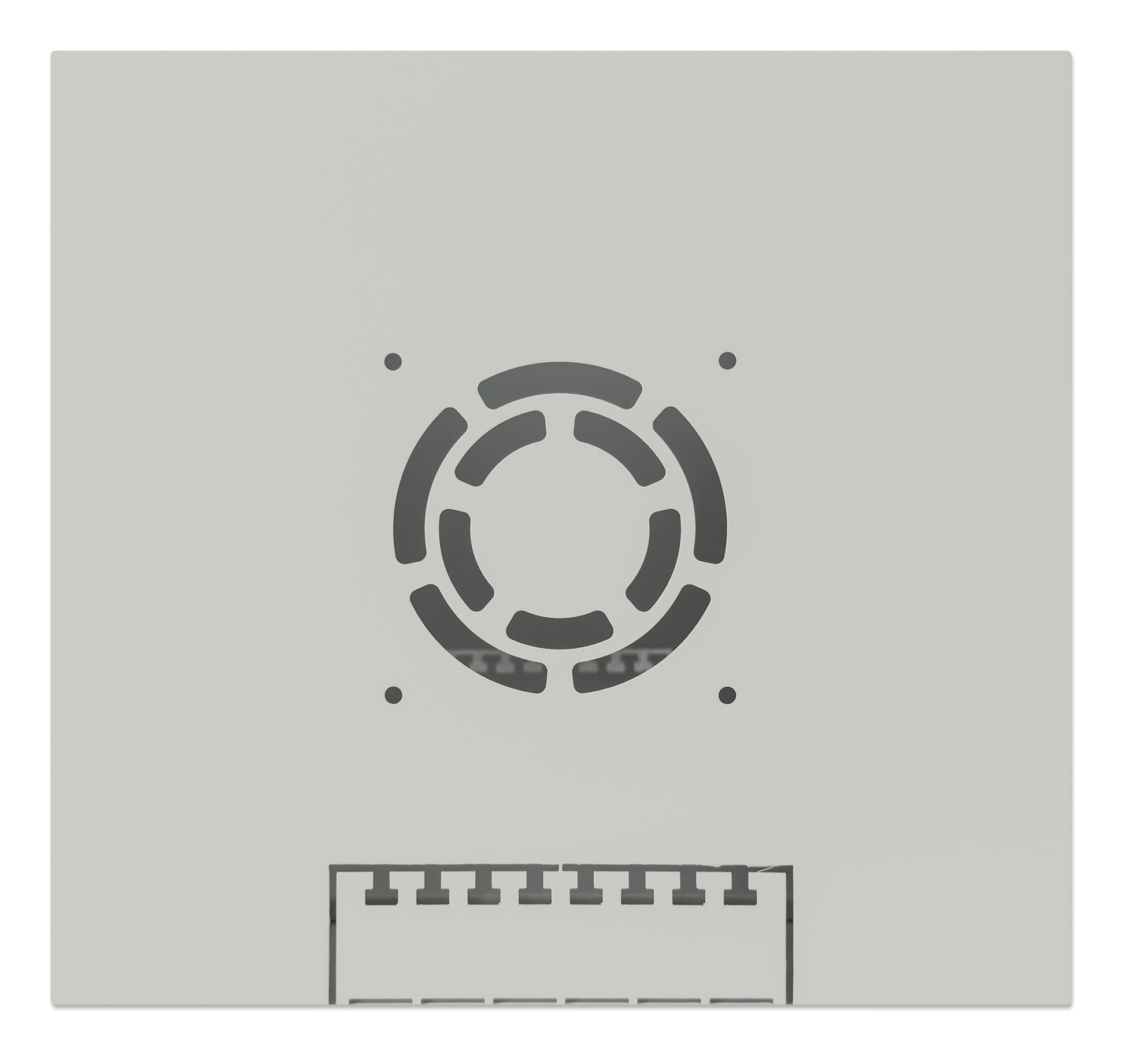 10" Wallmount Cabinet, 6U, 300 mm (11.8 in.) Depth, Gray Image 6