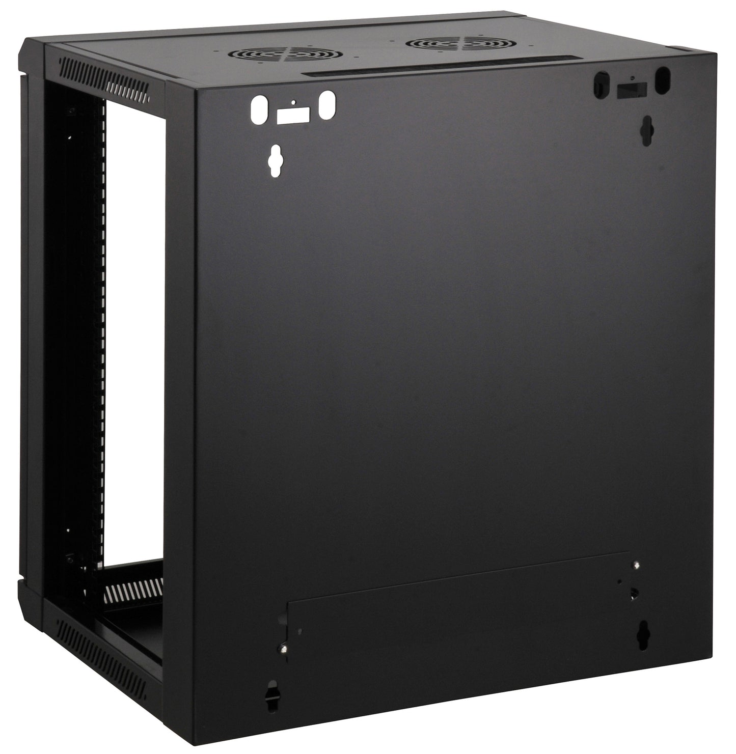 19" Wallmount Cabinet, 6U, 450 mm (17.7 in.) Depth, Black Image 4