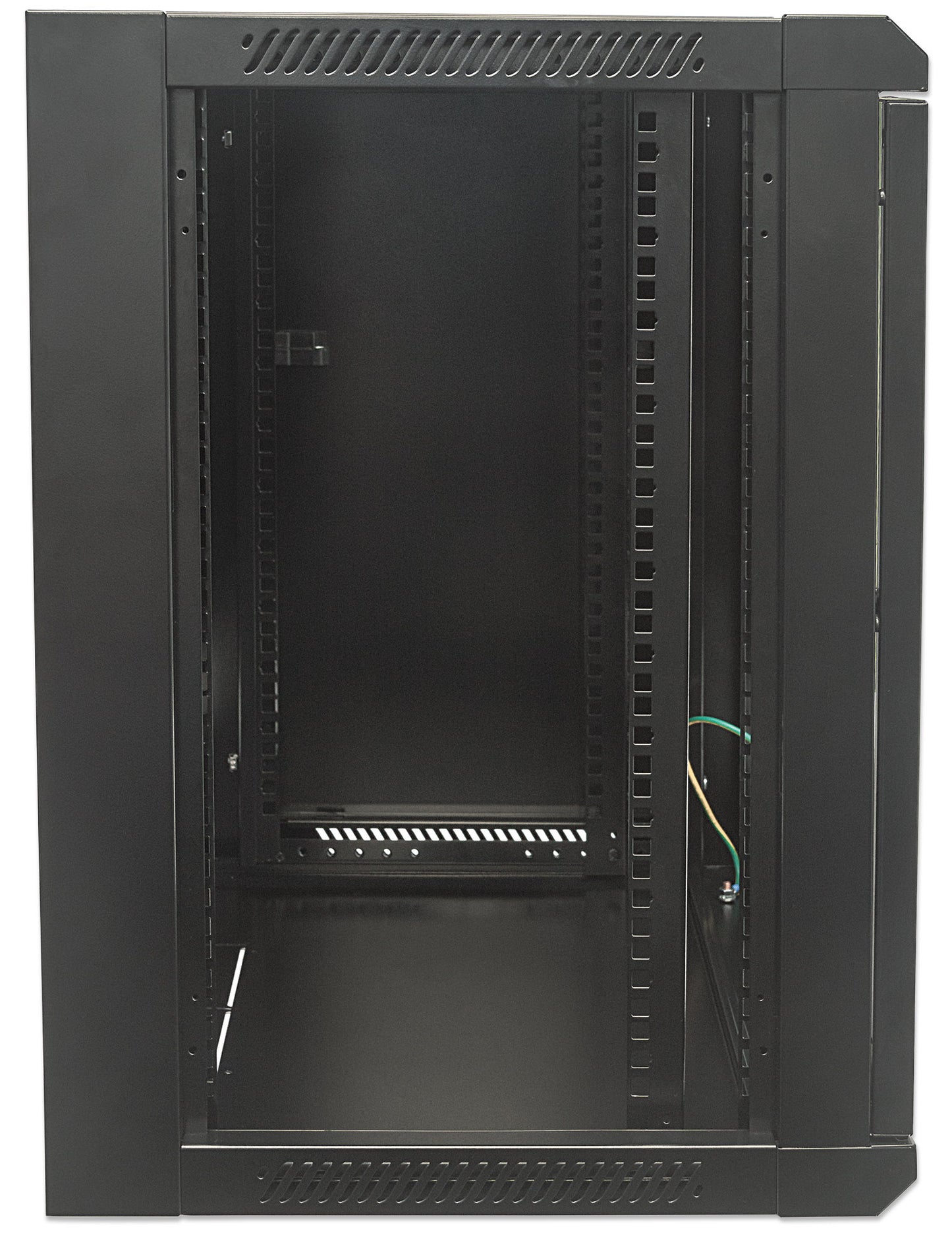 6U 19" Wall Mount Network Cabinet, Standard Line, 450 mm (17.7 in.) Depth, Black Image 5