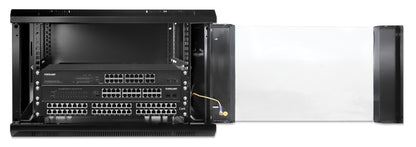 19" Wallmount Cabinet, 6U, 450 mm (17.7 in.) Depth, Black Image 7