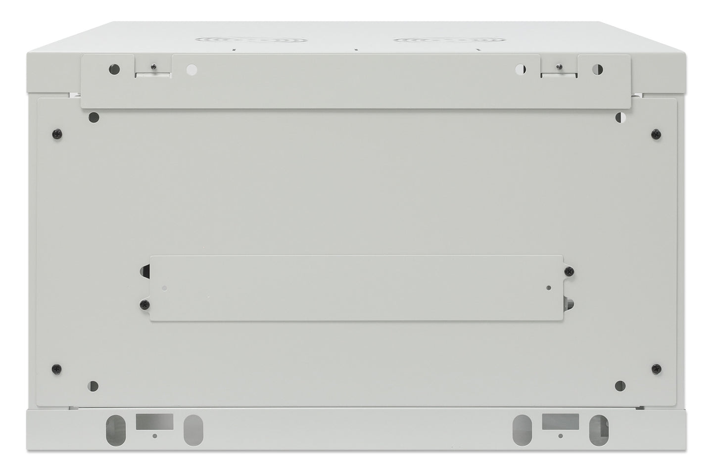 19" Wallmount Cabinet, 6U, 600 mm (23.6 in.) Depth, Gray Image 7