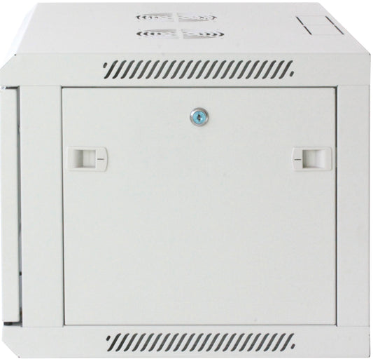 19" Wallmount Cabinet, 6U, 450 mm (17.7 in.) Depth, Gray Image 1