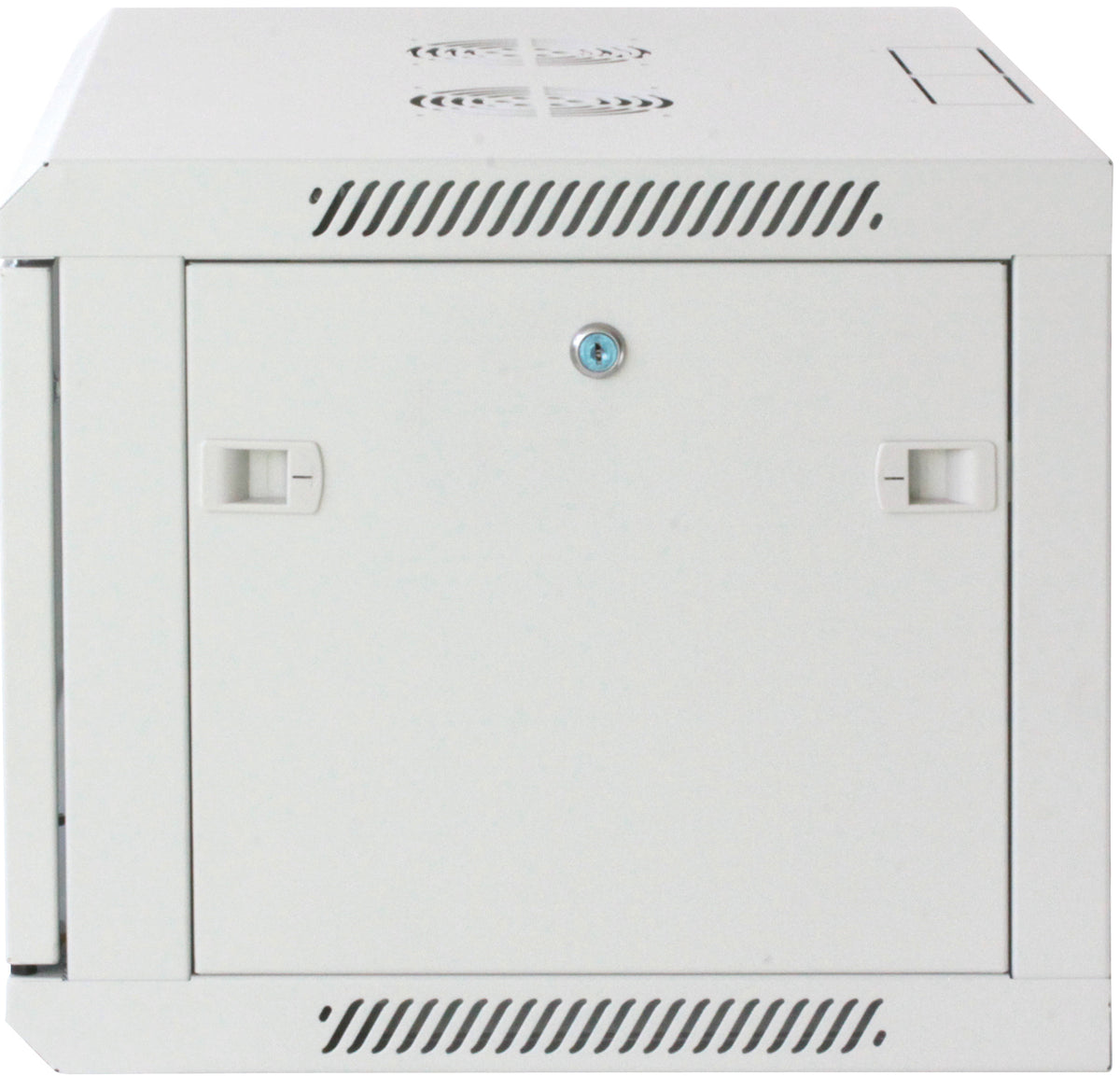 6U 19" Wall Mount Network Cabinet, Standard Line, 450 mm (17.7 in.) Depth, Gray Image 1