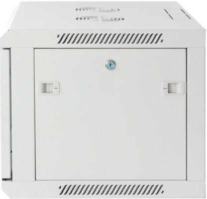 6U 19" Wall Mount Network Cabinet, Standard Line, 450 mm (17.7 in.) Depth, Gray Image 1