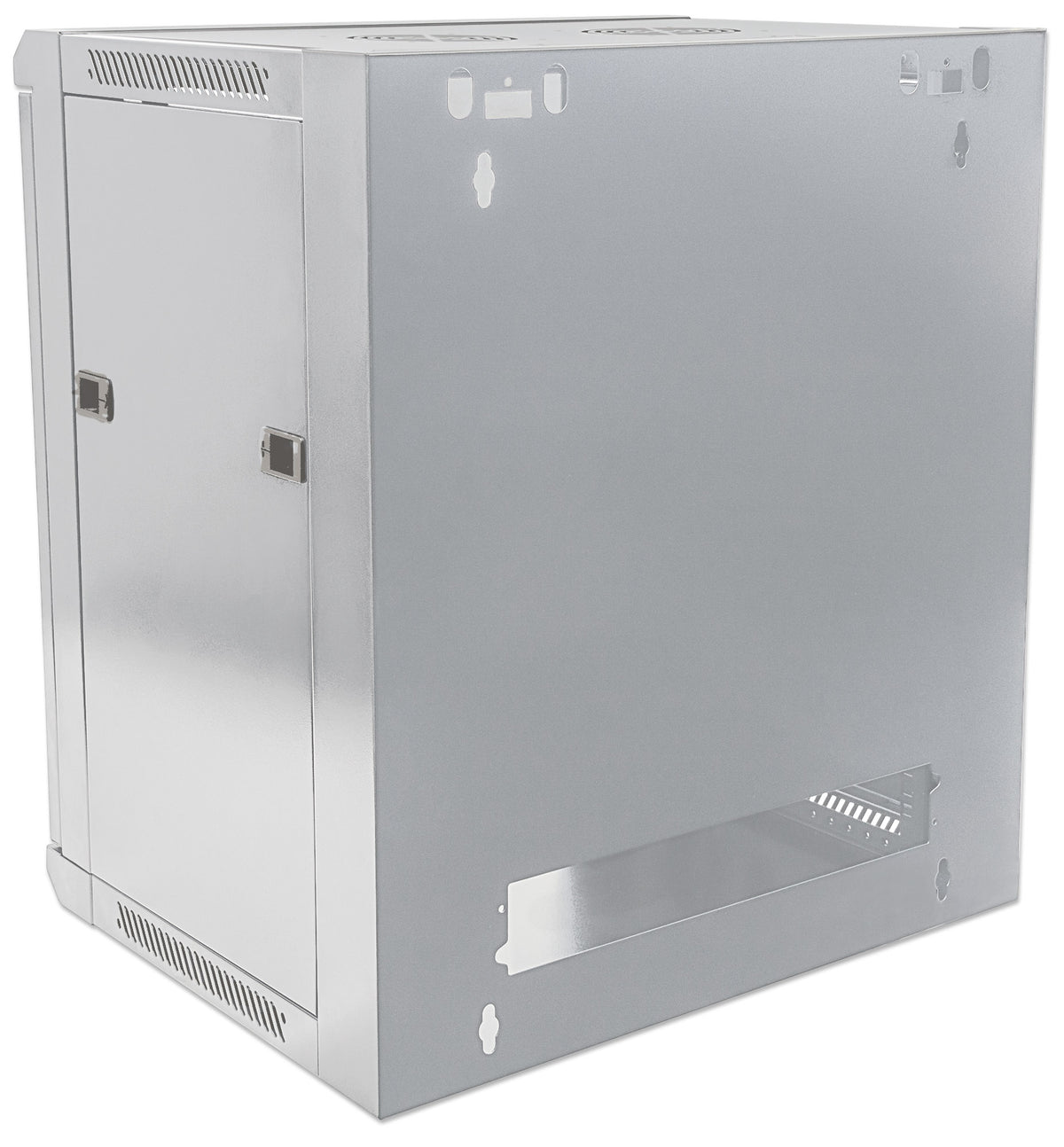 9U 19" Wall Mount Network Cabinet, Standard Line, 450 mm (17.7 in.) Depth, Gray Image 7
