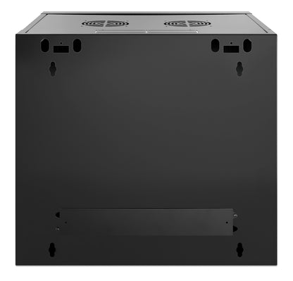 9U 19" Wall Mount Network Cabinet, Standard Line, 600 mm (23.6 in.) Depth, Black Image 4
