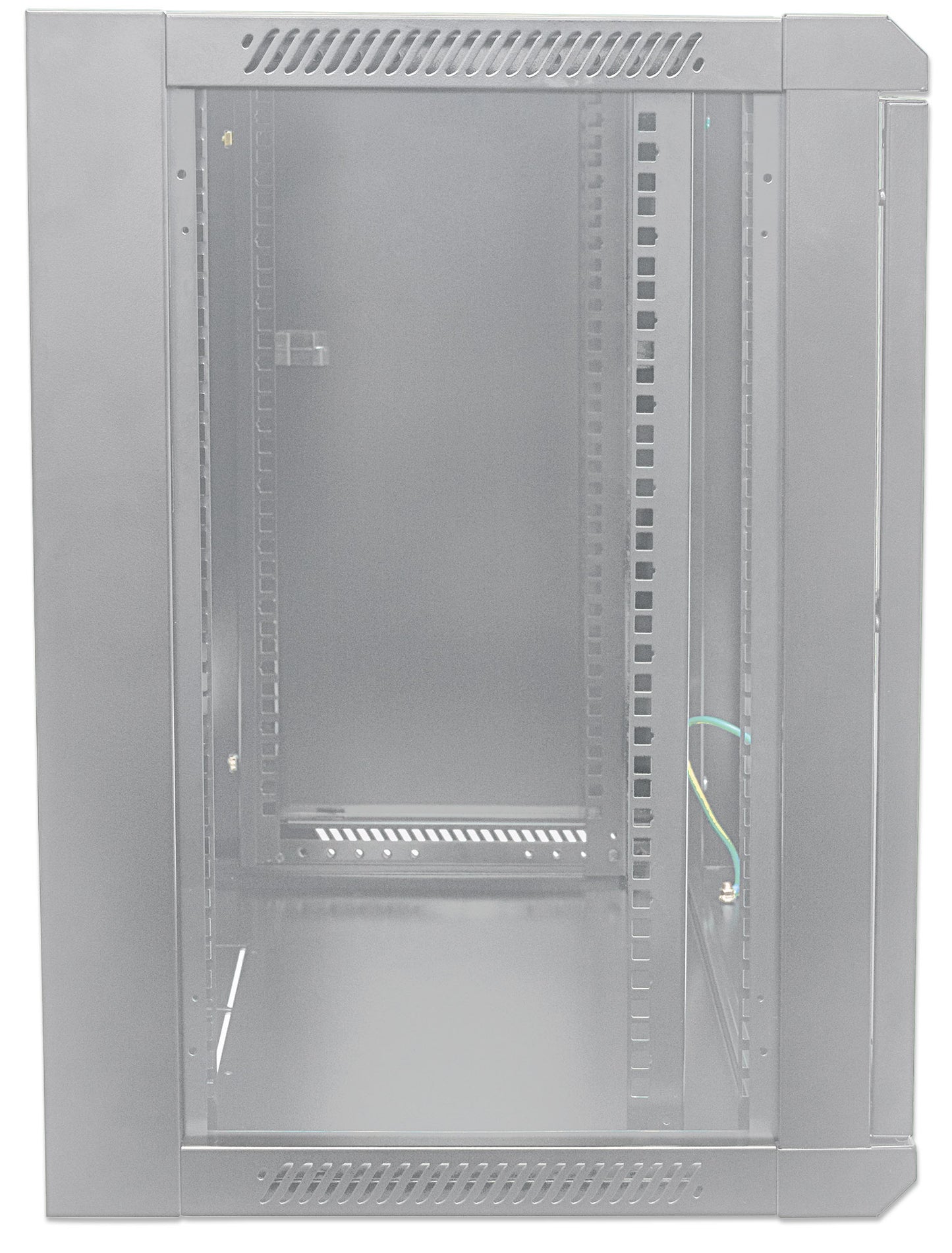 9U 19" Wall Mount Network Cabinet, Standard Line, 600 mm (23.6 in.) Depth, Gray Image 5