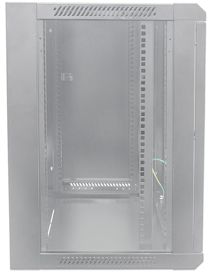 9U 19" Wall Mount Network Cabinet, Standard Line, 600 mm (23.6 in.) Depth, Gray Image 5