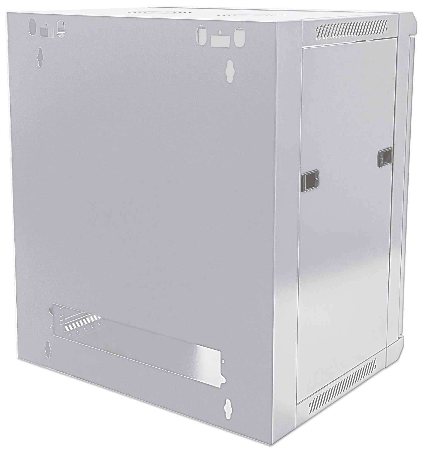 9U 19" Wall Mount Network Cabinet, Standard Line, 600 mm (23.6 in.) Depth, Gray Image 6