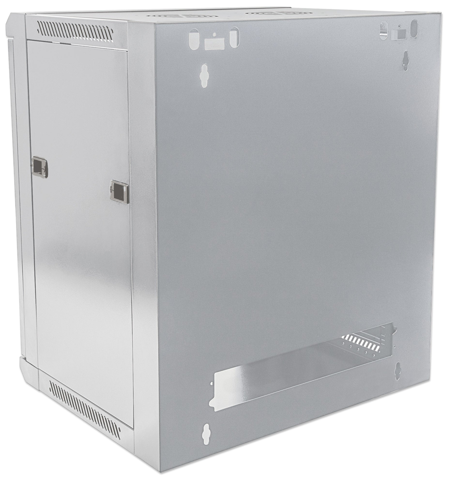 9U 19" Wall Mount Network Cabinet, Standard Line, 600 mm (23.6 in.) Depth, Gray Image 7