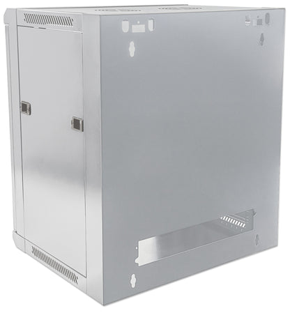 9U 19" Wall Mount Network Cabinet, Standard Line, 600 mm (23.6 in.) Depth, Gray Image 7