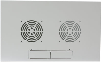 19" Wallmount Cabinet, 9U, 600 mm (23.6 in.) Depth, Gray Image 8