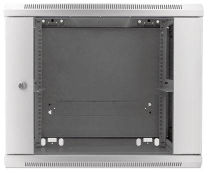 19" Wallmount Cabinet, 9U, 600 mm (23.6 in.) Depth, Gray Image 3