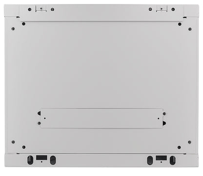 19" Wallmount Cabinet, 9U, 600 mm (23.6 in.) Depth, Gray Image 5