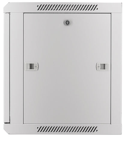 19" Wallmount Cabinet, 9U, 450 mm (17.7 in.) Depth, Gray Image 4