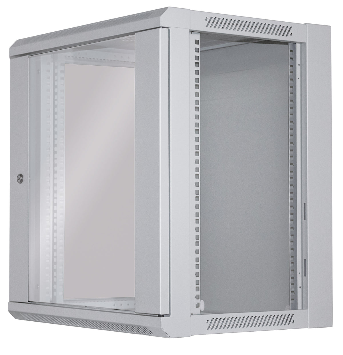 12U 19" Wall Mount Network Cabinet, Standard Line, 450 mm (17.7 in.) Depth, Gray Image 6