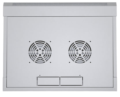 19" Wallmount Cabinet, 12U, 450 mm (17.7 in.) Depth, Gray Image 8