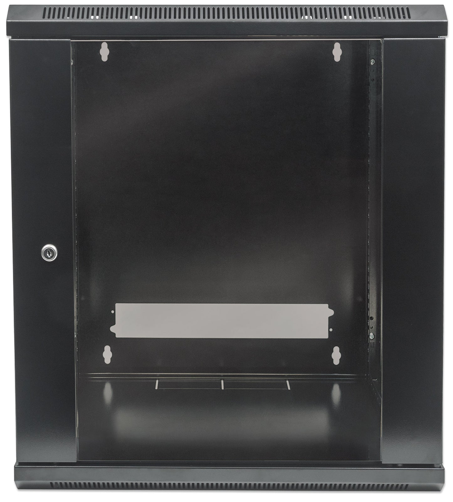 12U Wall Mount Network Cabinet, Standard Line, 600 mm (23.6 in.) Depth, Black Image 4