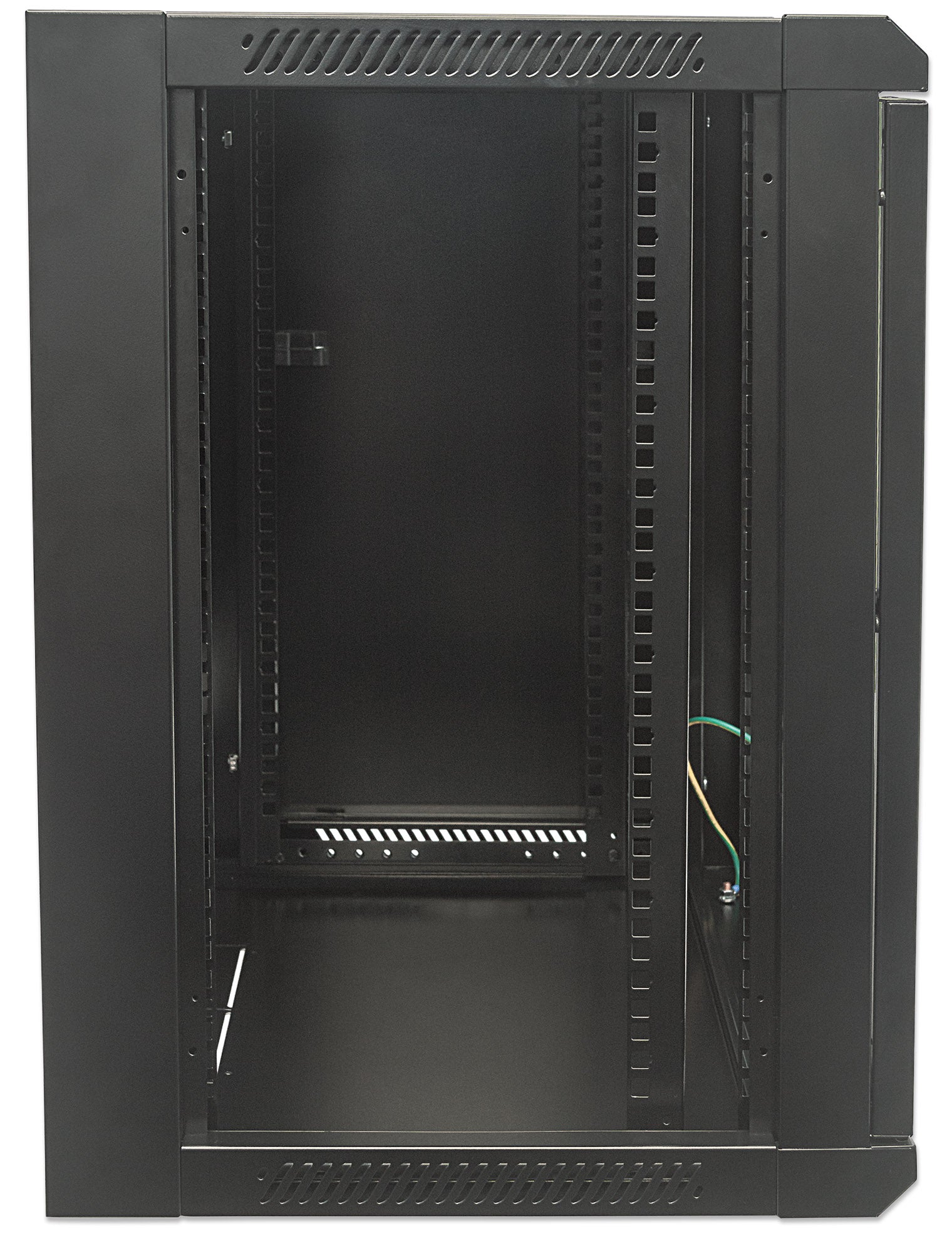12U Wall Mount Network Cabinet, Standard Line, 600 mm (23.6 in.) Depth, Black Image 5