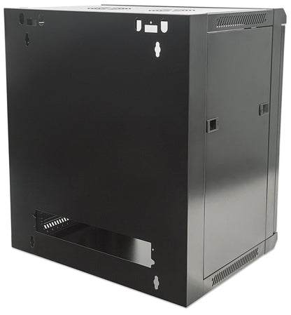 12U Wall Mount Network Cabinet, Standard Line, 600 mm (23.6 in.) Depth, Black Image 6