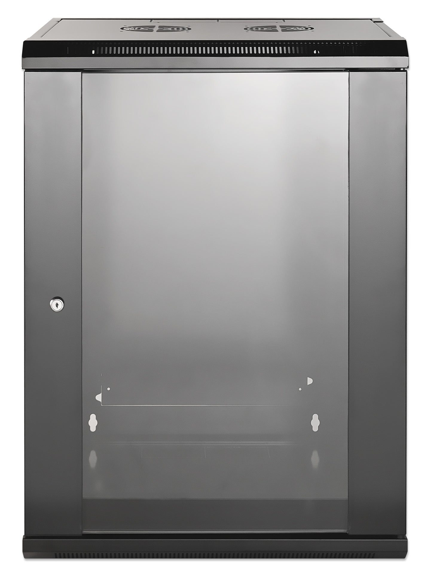 19" Wallmount Cabinet, 15U, 450 mm (17.7 in.) Depth, Black Image 3