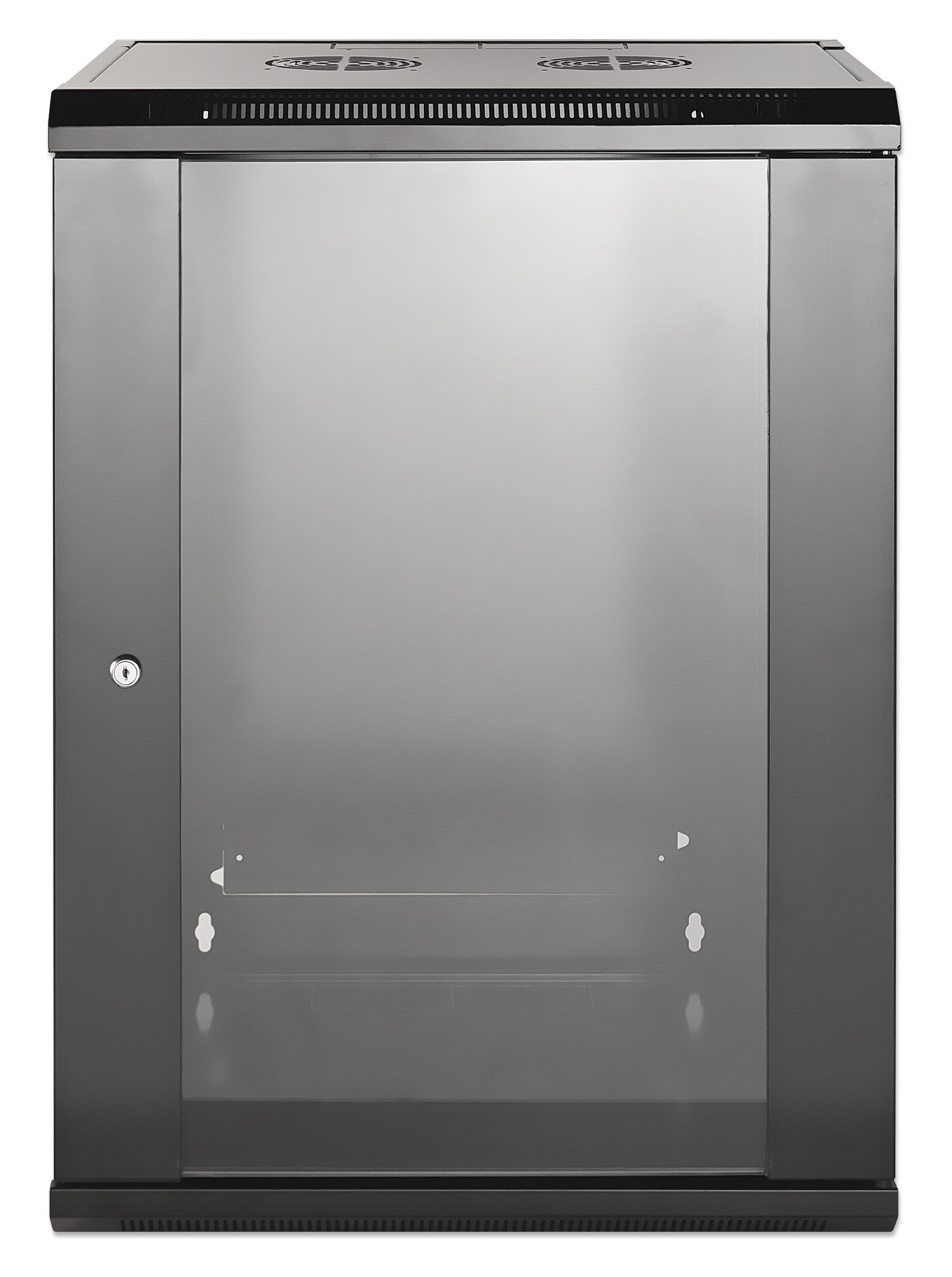 19" Wallmount Cabinet, 15U, 450 mm (17.7 in.) Depth, Black Image 3