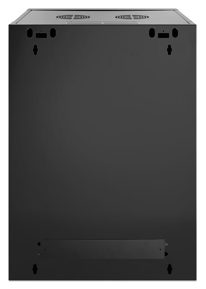 19" Wallmount Cabinet, 15U, 450 mm (17.7 in.) Depth, Black Image 4