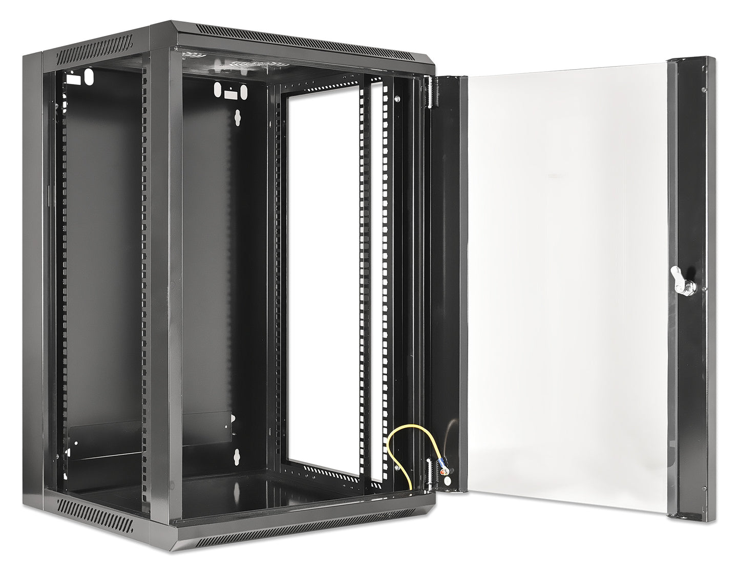19" Wallmount Cabinet, 15U, 450 mm (17.7 in.) Depth, Black Image 5