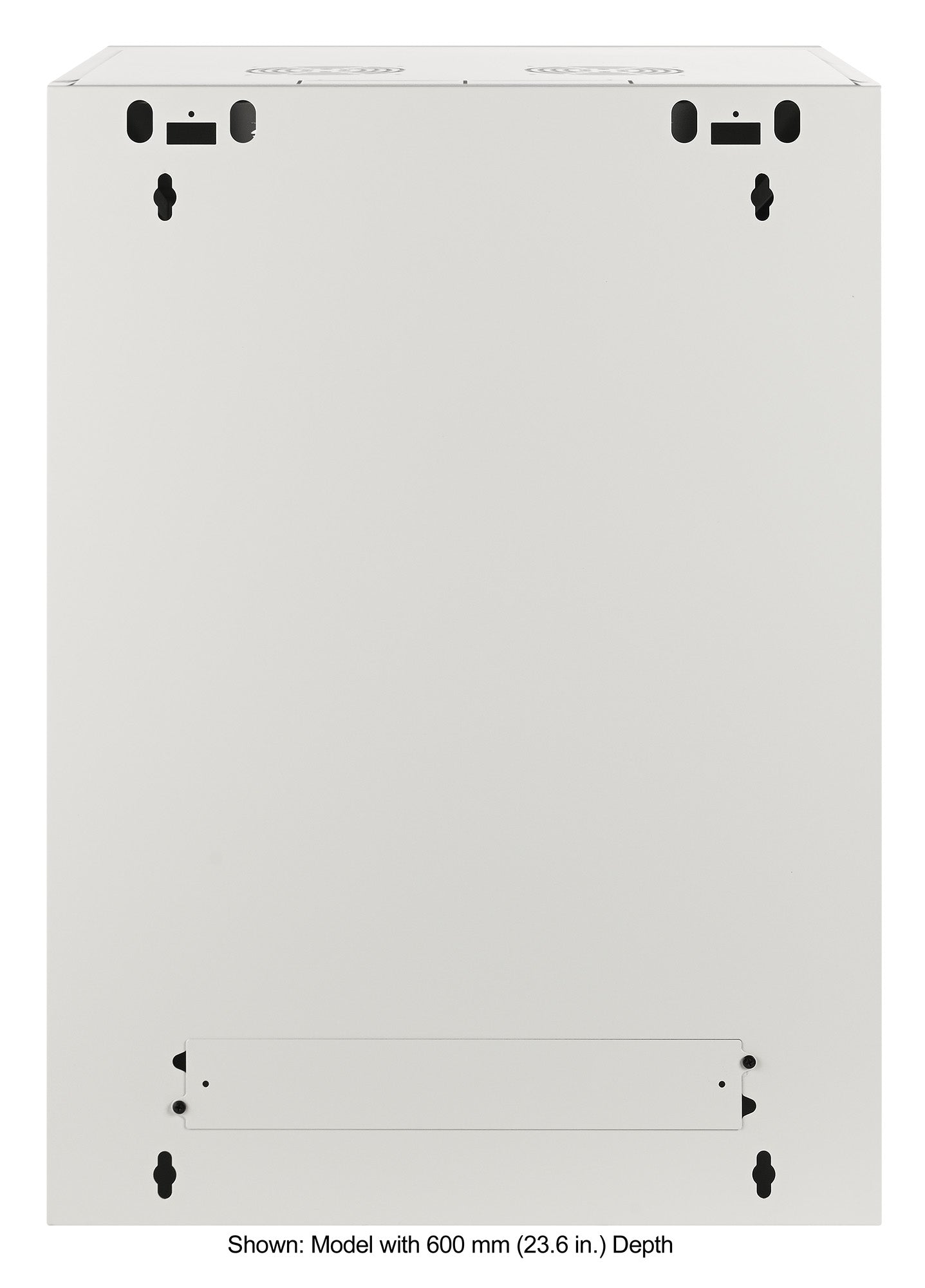 19" Wallmount Cabinet, 15U, 450 mm (17.7 in.) Depth, Gray Image 4