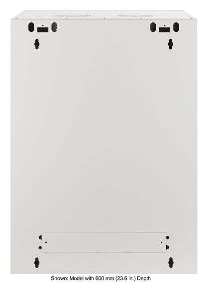 19" Wallmount Cabinet, 15U, 450 mm (17.7 in.) Depth, Gray Image 4