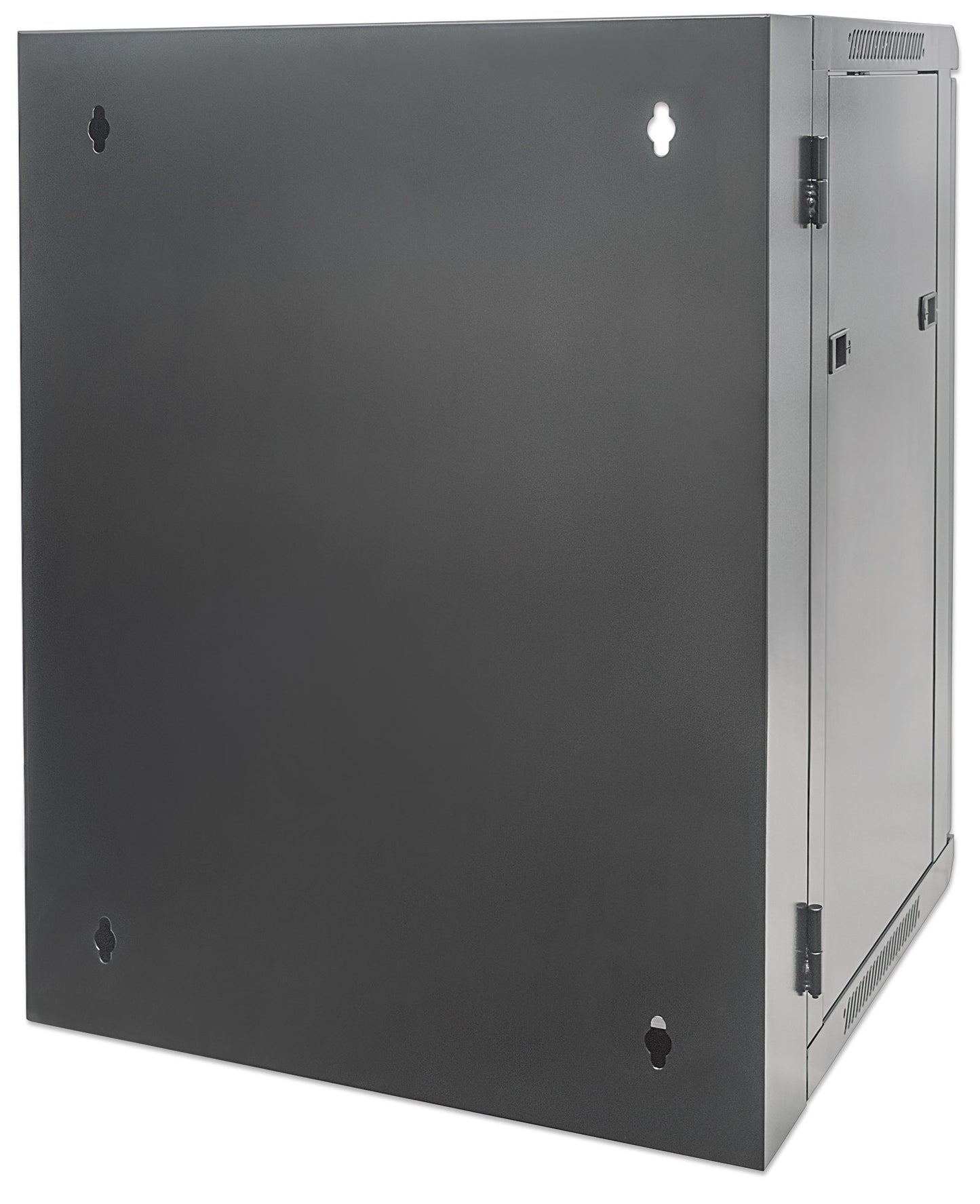 15U 19" Swing Out Wall Mount Network Cabinet, 550 mm (21.7 in.) Depth, Black Image 5