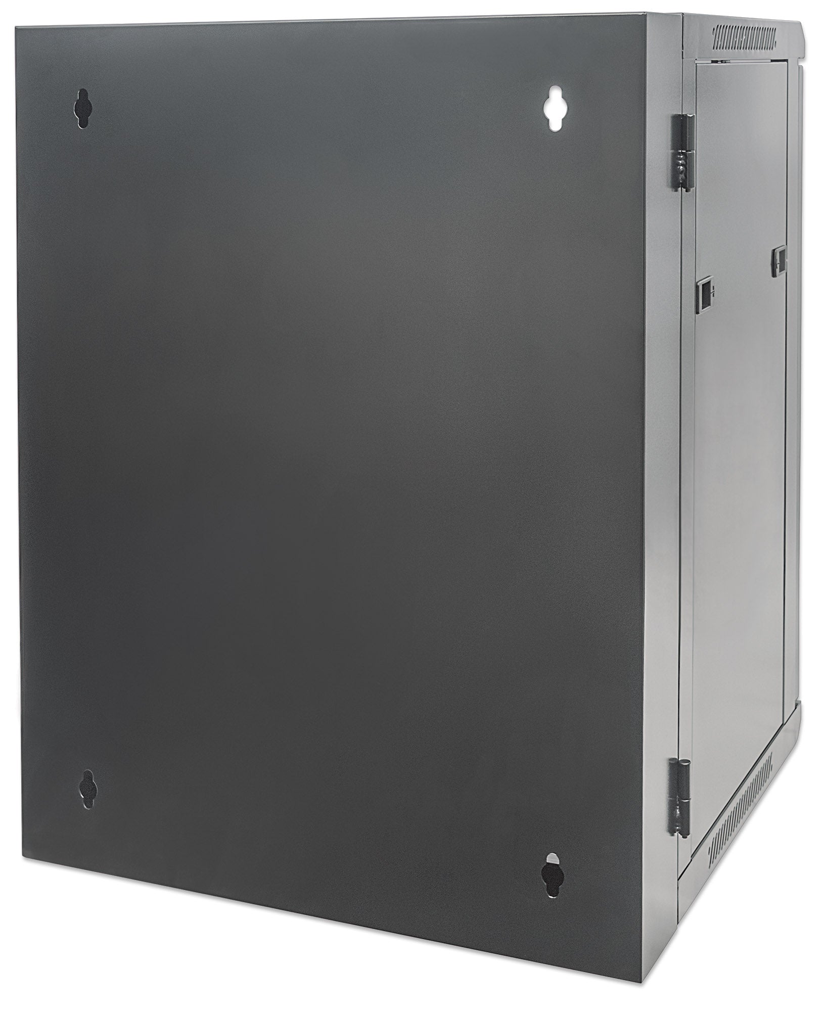 15U 19" Swing Out Wall Mount Network Cabinet, 550 mm (21.7 in.) Depth, Black Image 5