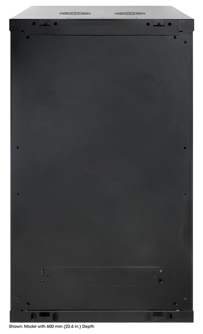 19" Wallmount Cabinet, 20U, 450 mm (17.7 in.) Depth, Black Image 4