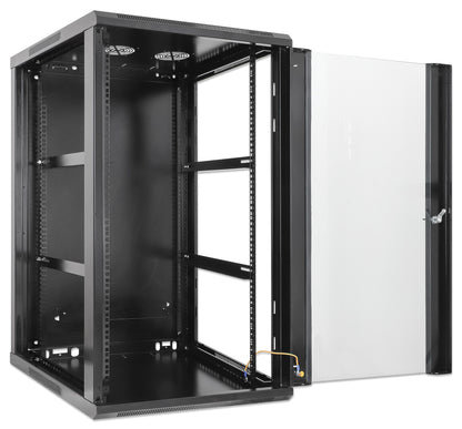 19" Wallmount Cabinet, 20U, 600 mm (23.6 in.) Depth, Black Image 6