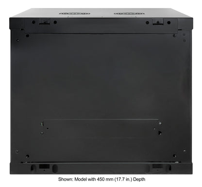 19" Wallmount Cabinet, 9U, 600 mm (23.6 in.) Depth, Black Image 4