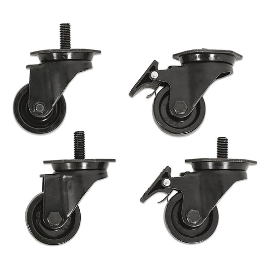 Caster Wheel Set for 19" Racks Image 1